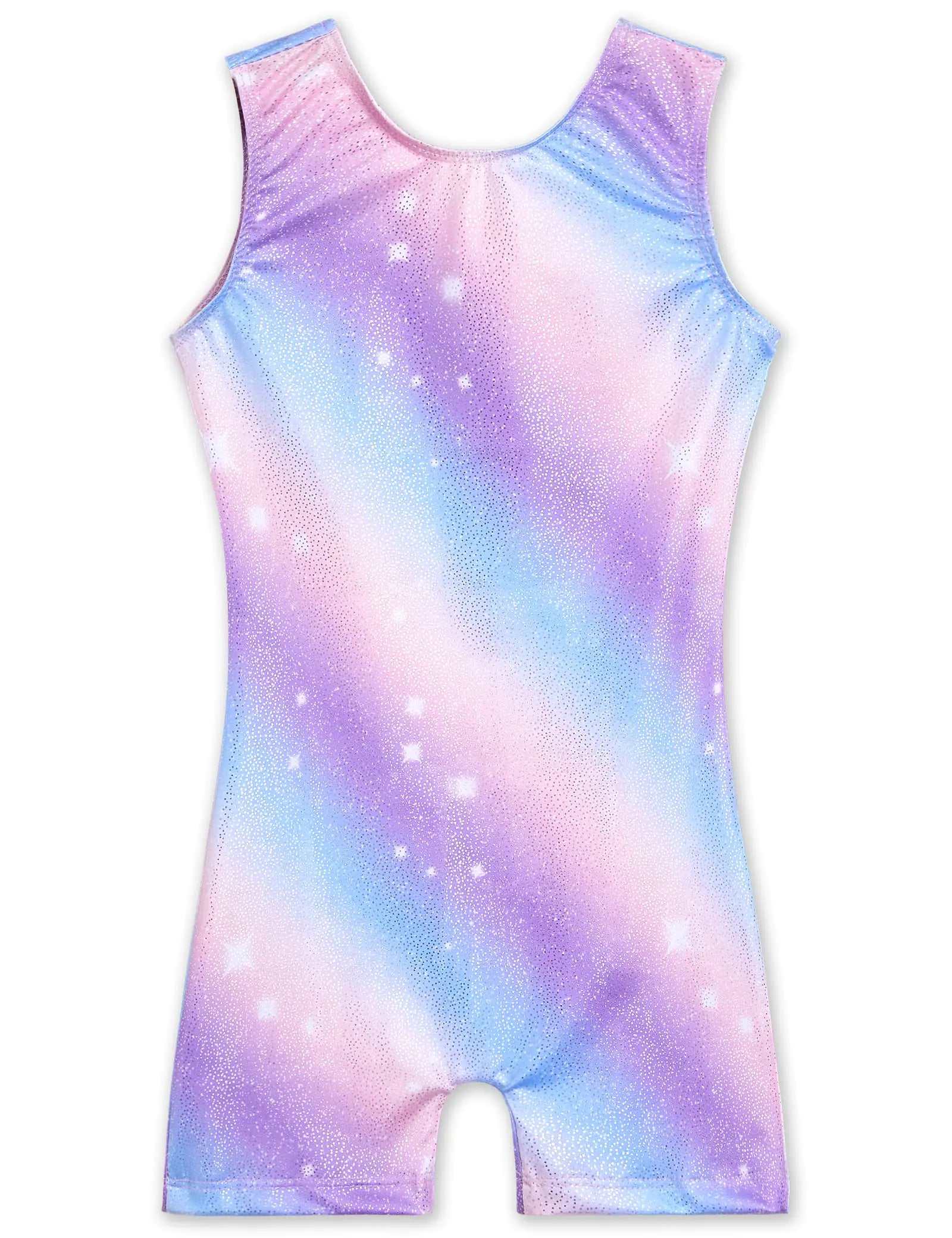 Girls Sparkly Unicorn Gymnastics Leotard