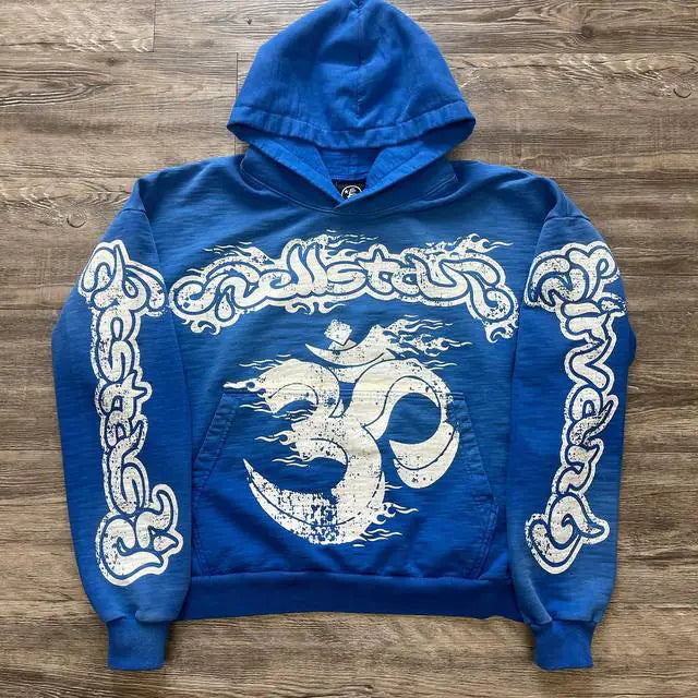 Buy blue Hellstar Hoodie