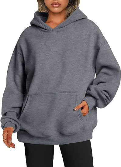 Large Pocket Women Hoodies