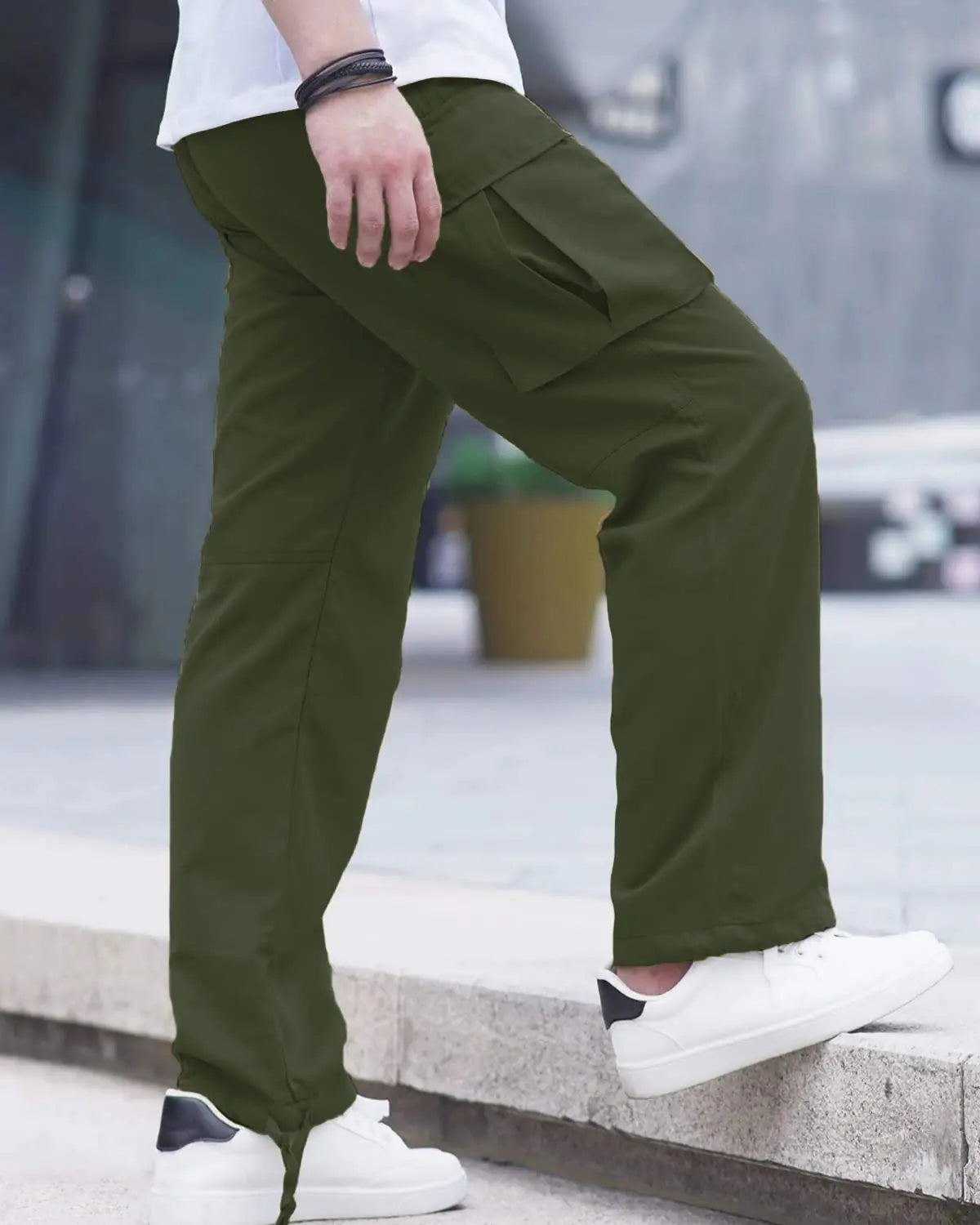 Men's Casual Cargo Hiking Joggers