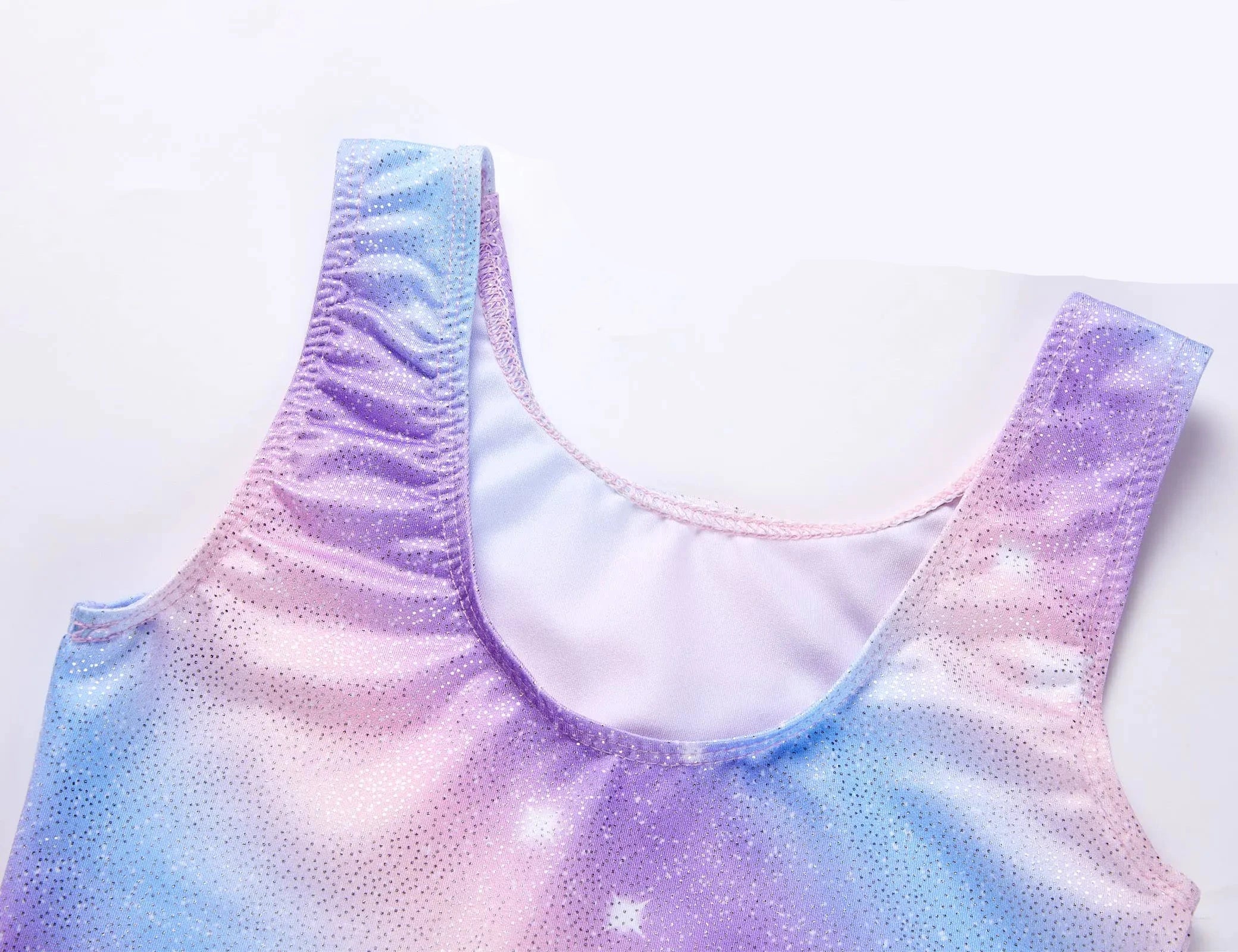 Girls Sparkly Unicorn Gymnastics Leotard - 0