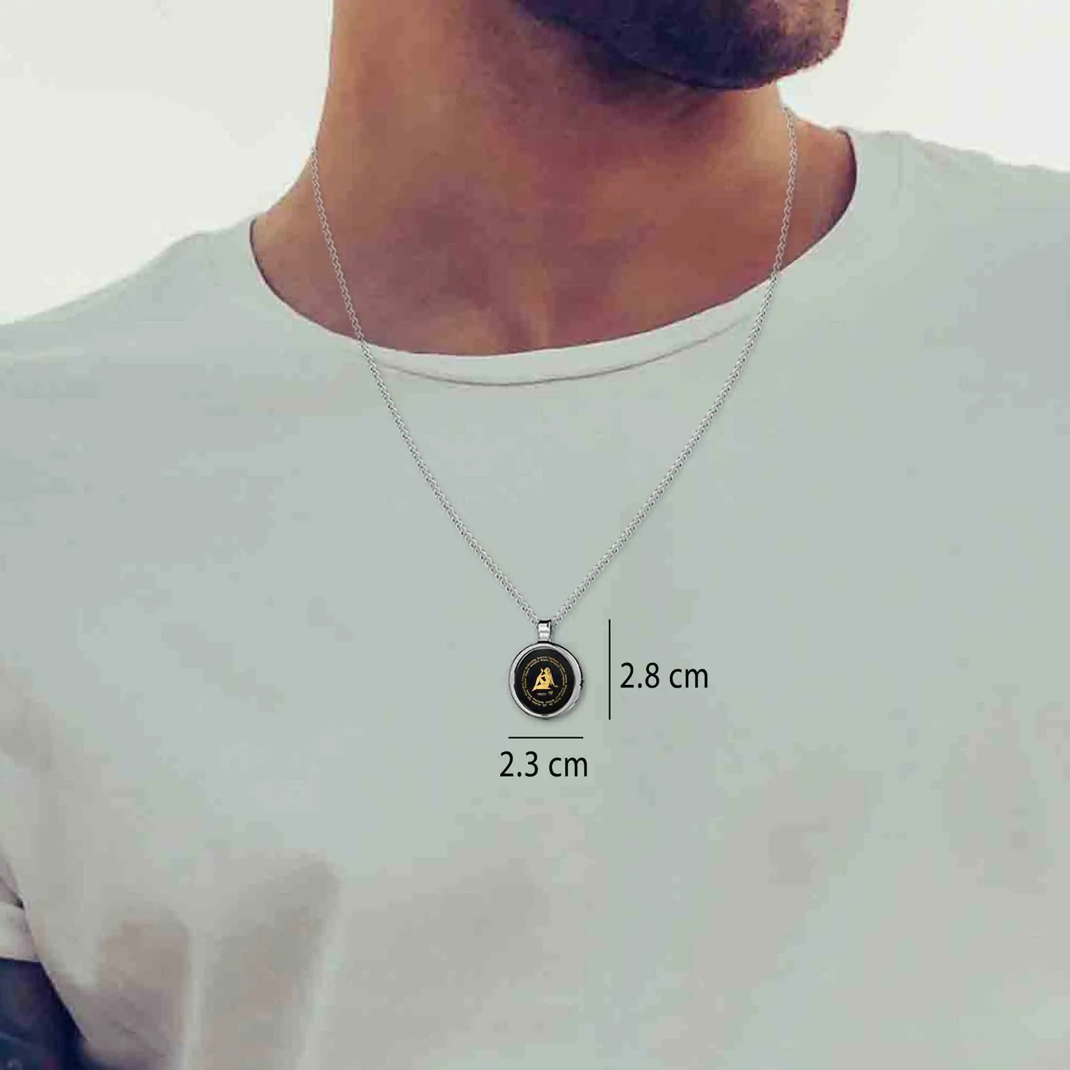 24k Gold Virgo Necklace for Zodiac Lovers