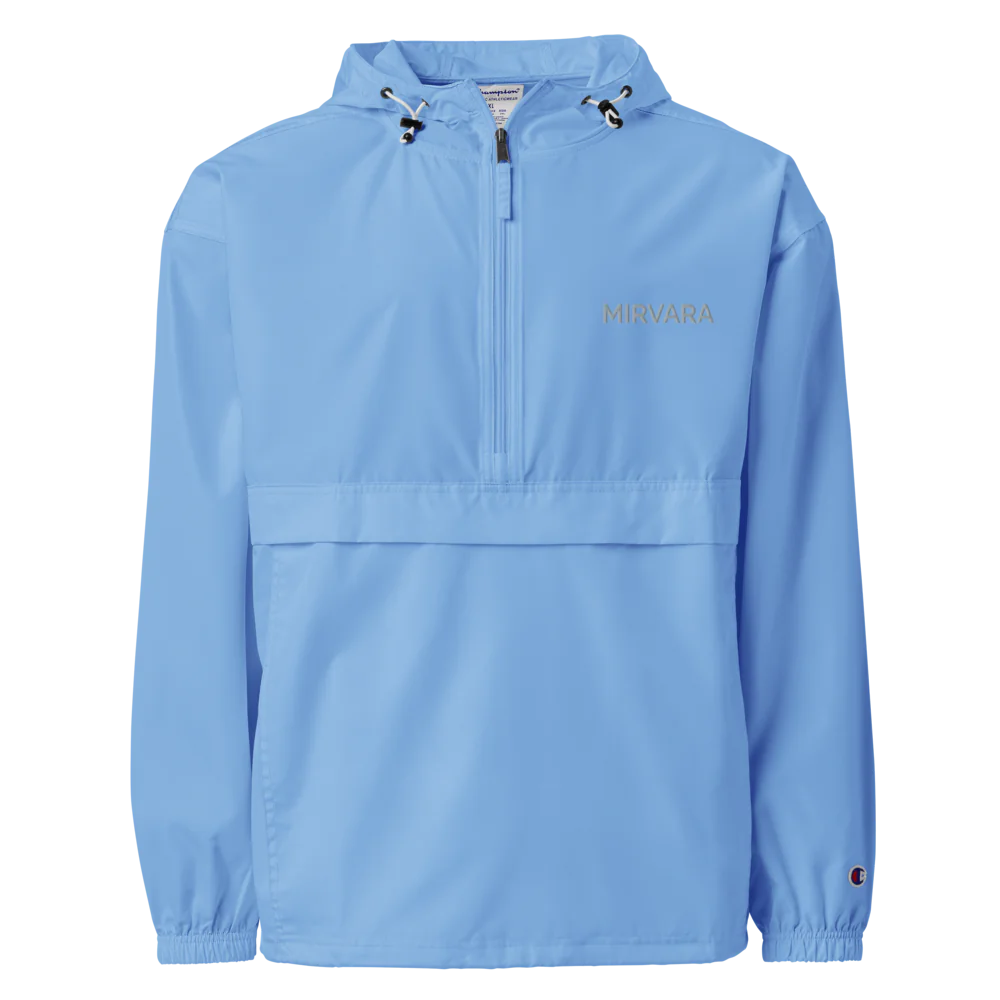 Buy light-blue Embroidered Champion Packable Jacket