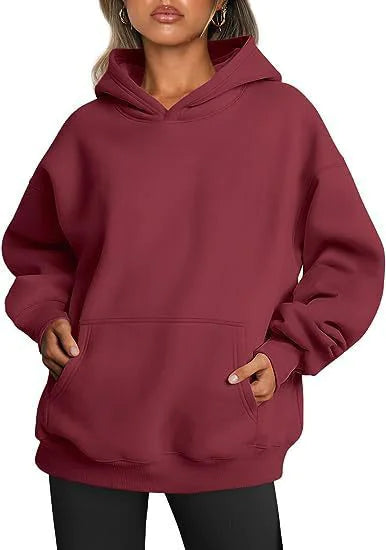 Large Pocket Women Hoodies