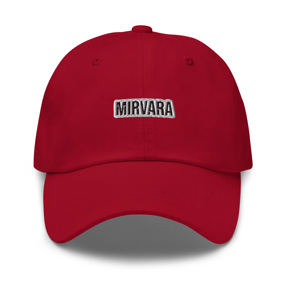 Buy cranberry Mirvara Classic Dad Hat