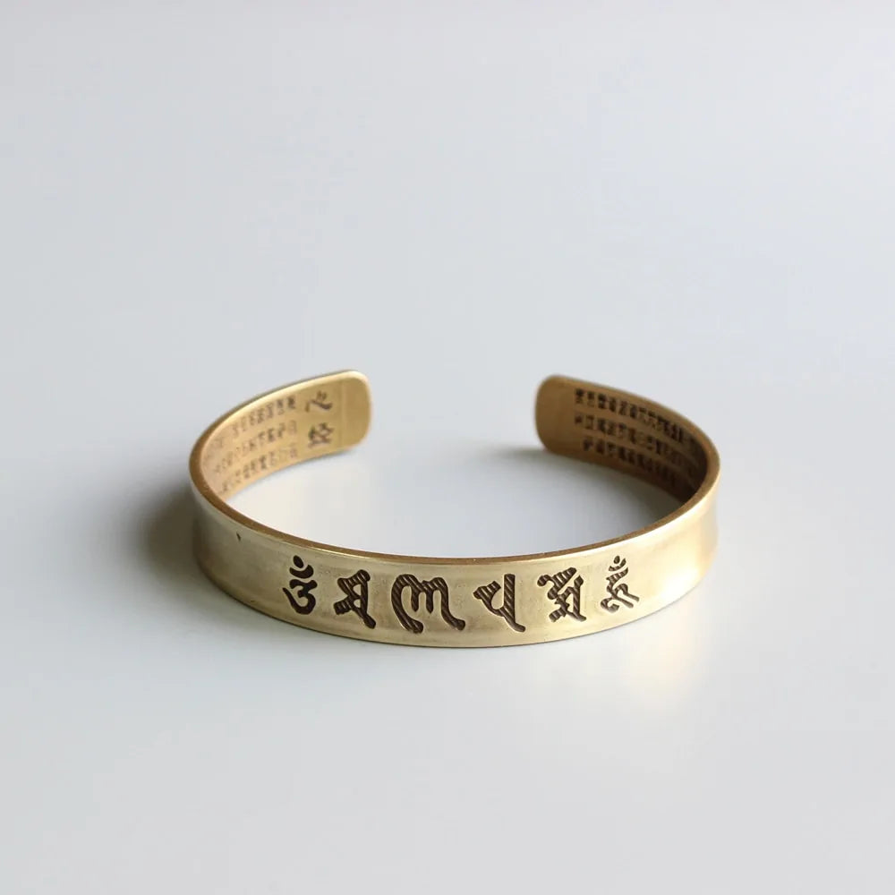 Tibetan handmade Brass Bracelets - 0