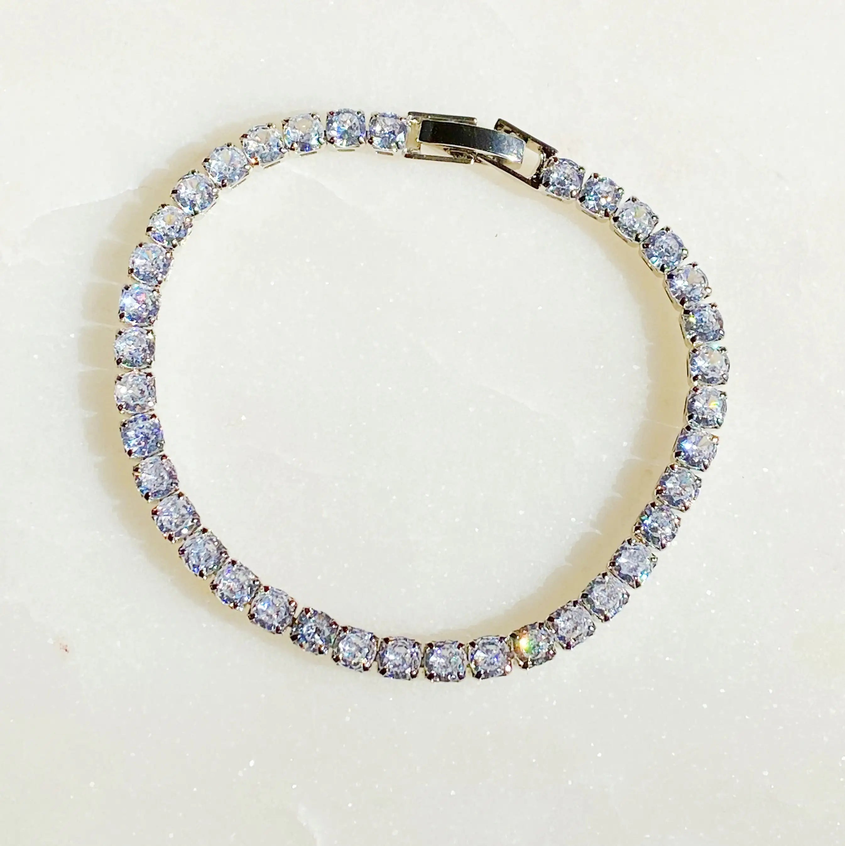 Buy silver Girls Dream Tennis Bracelet