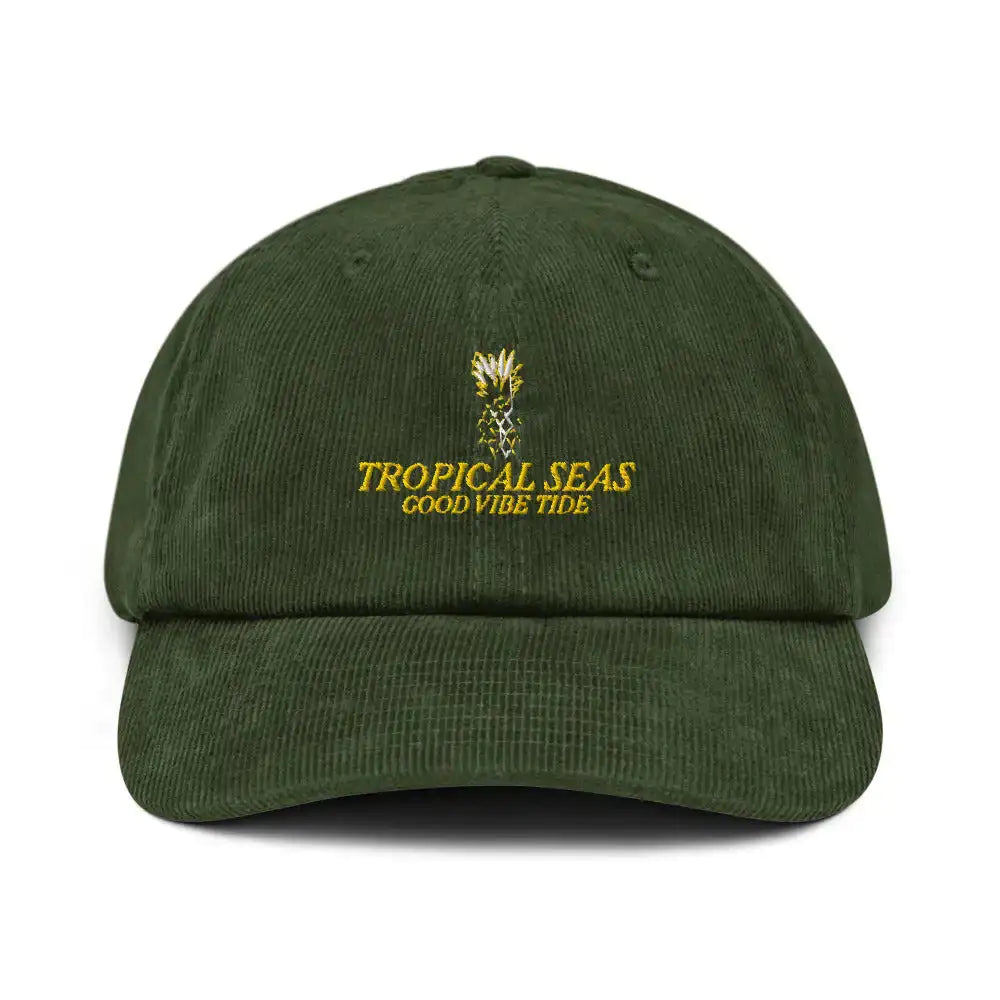 Buy dark-olive Good Vibe Pineapple Hat