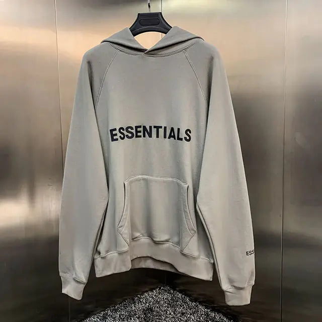 Buy gray Hoodies Men Sweatshirts Reflective