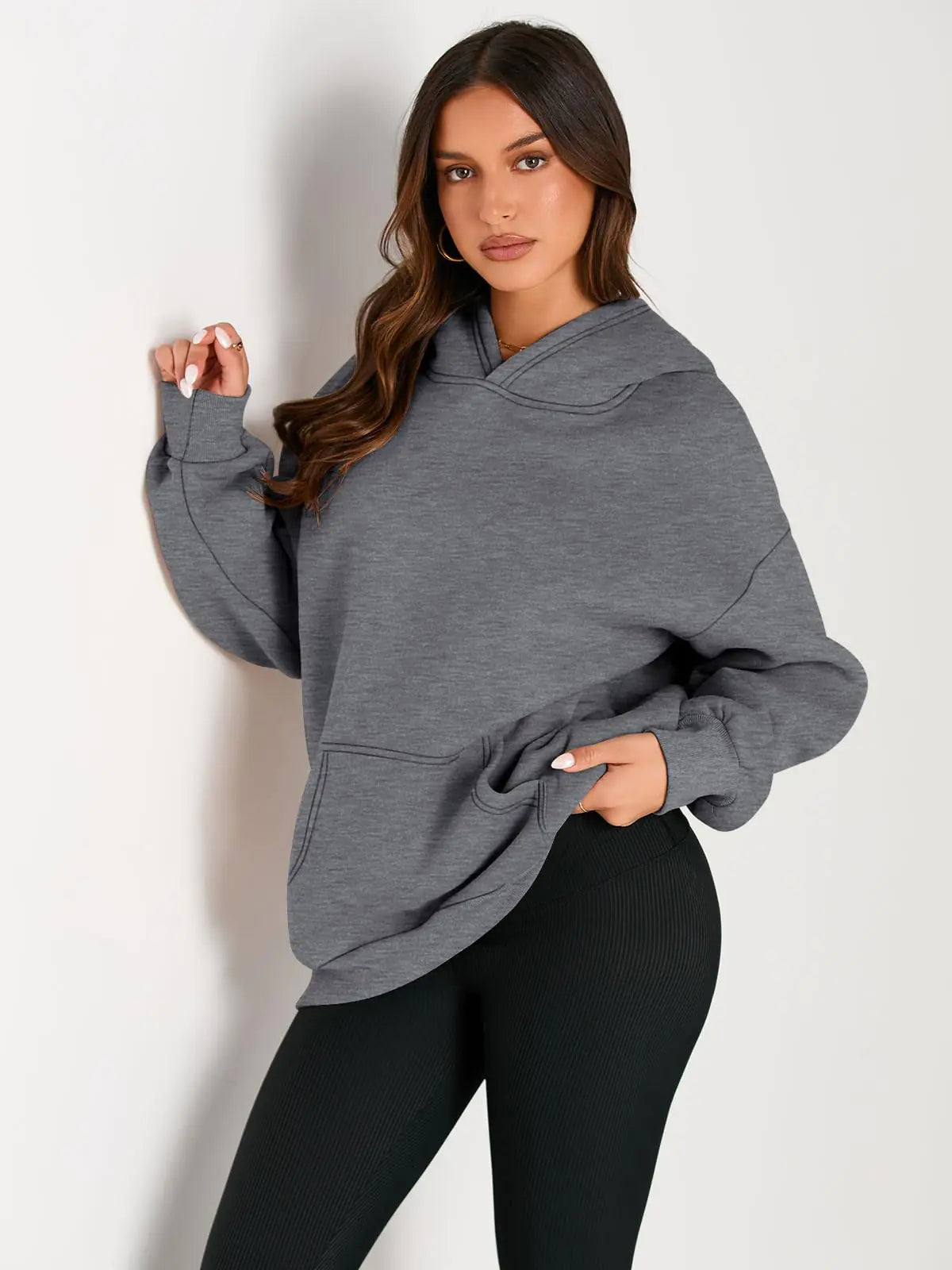 EFAN Women's Oversized Fleece Hoodie