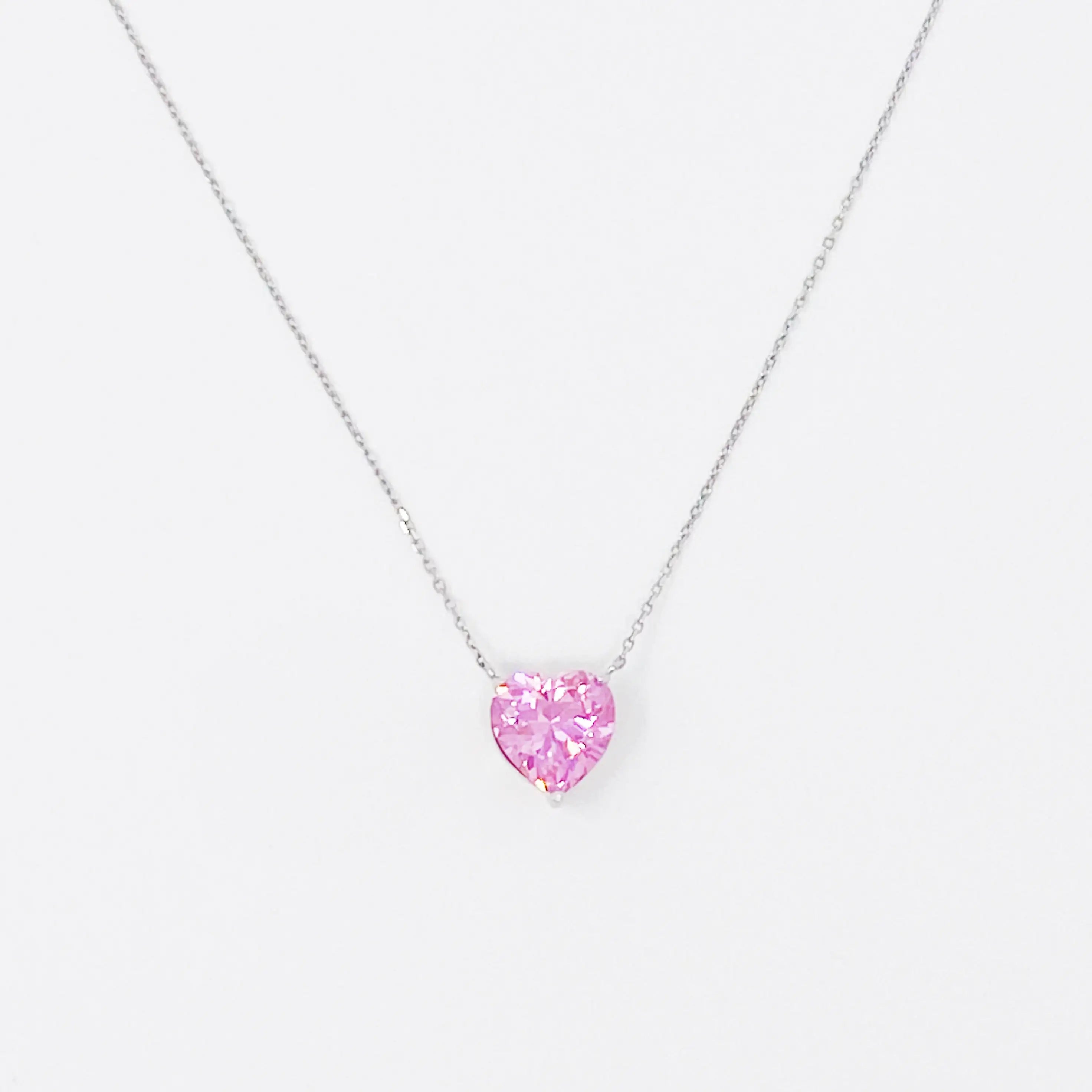 Sterling Silver Heart Necklace