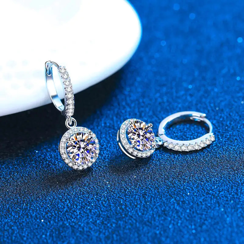 Moissanite Earrings - 0