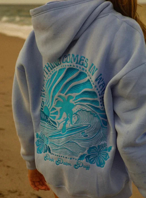 Buy blue-waves Chasing Sunset Hoodies