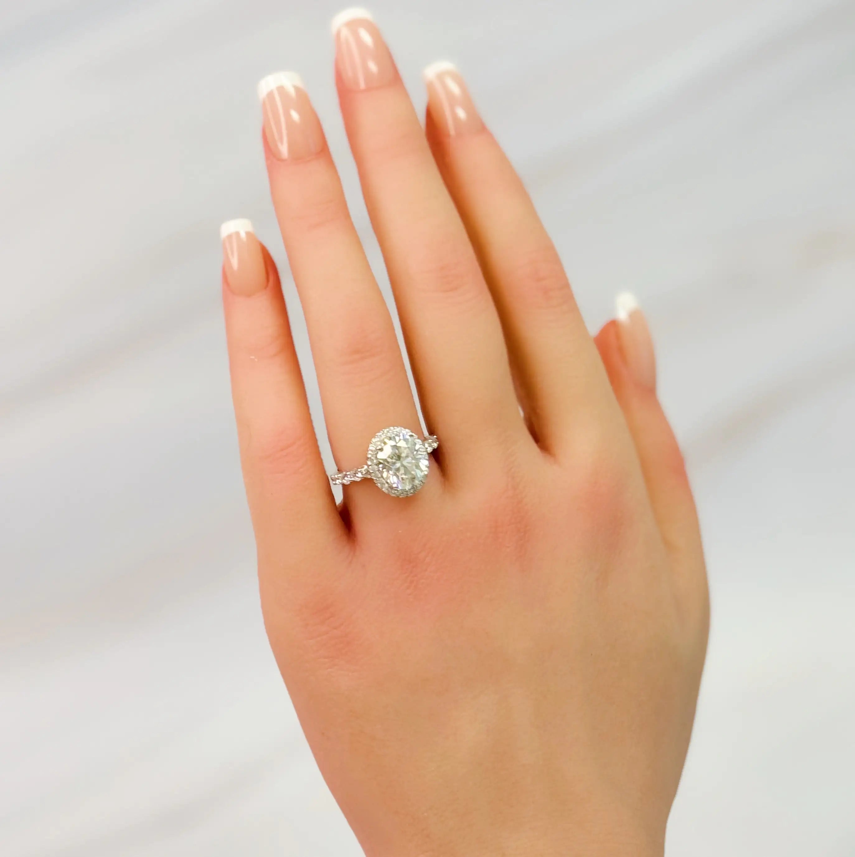 Legacy 3 Carat Centered Moissanite Ring - 0