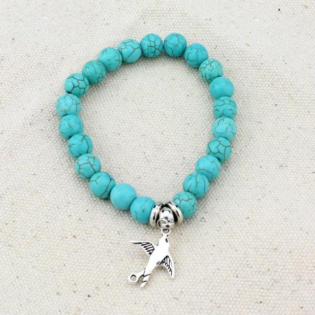 Turquoise TALISMAN Charms Bracelets - 0