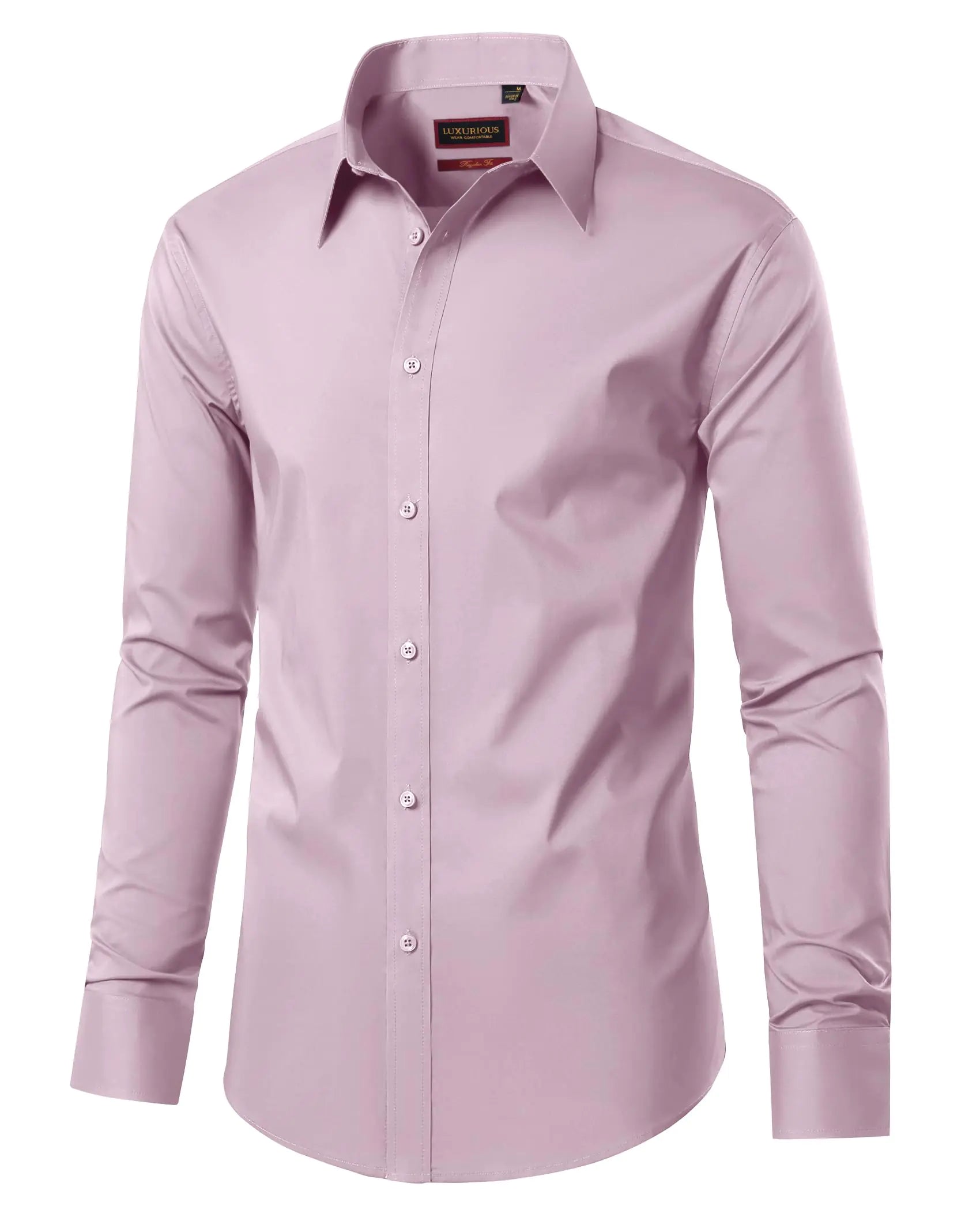 Men's Cotton Button-Down Dress Shirt - 0