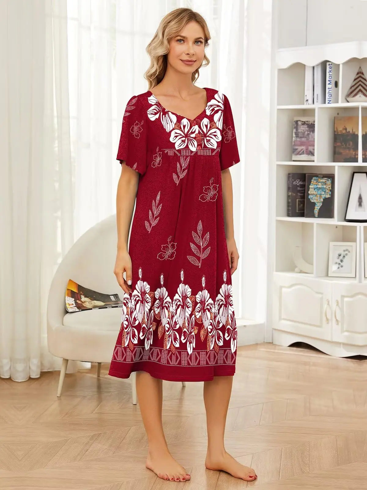 Women’s House Dress with Pockets