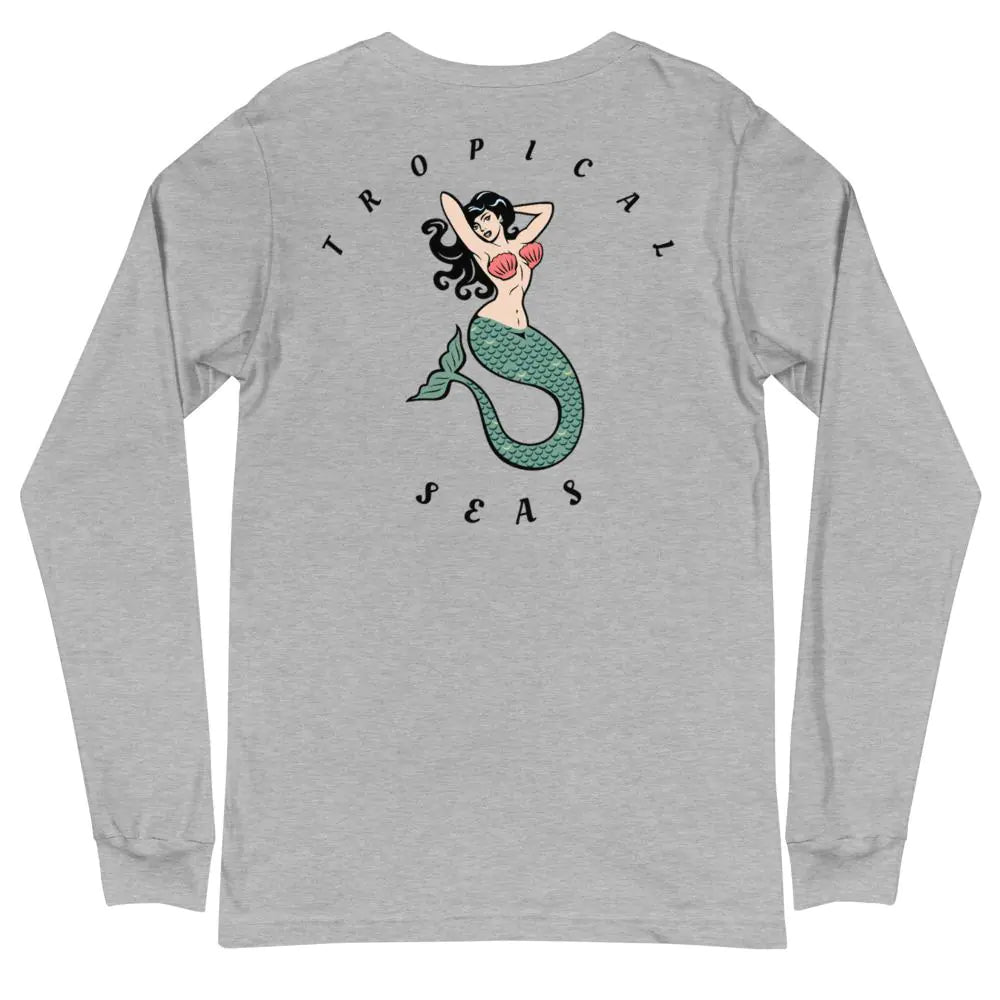 Tropical Mermaid Long Sleeve Shirt - 0