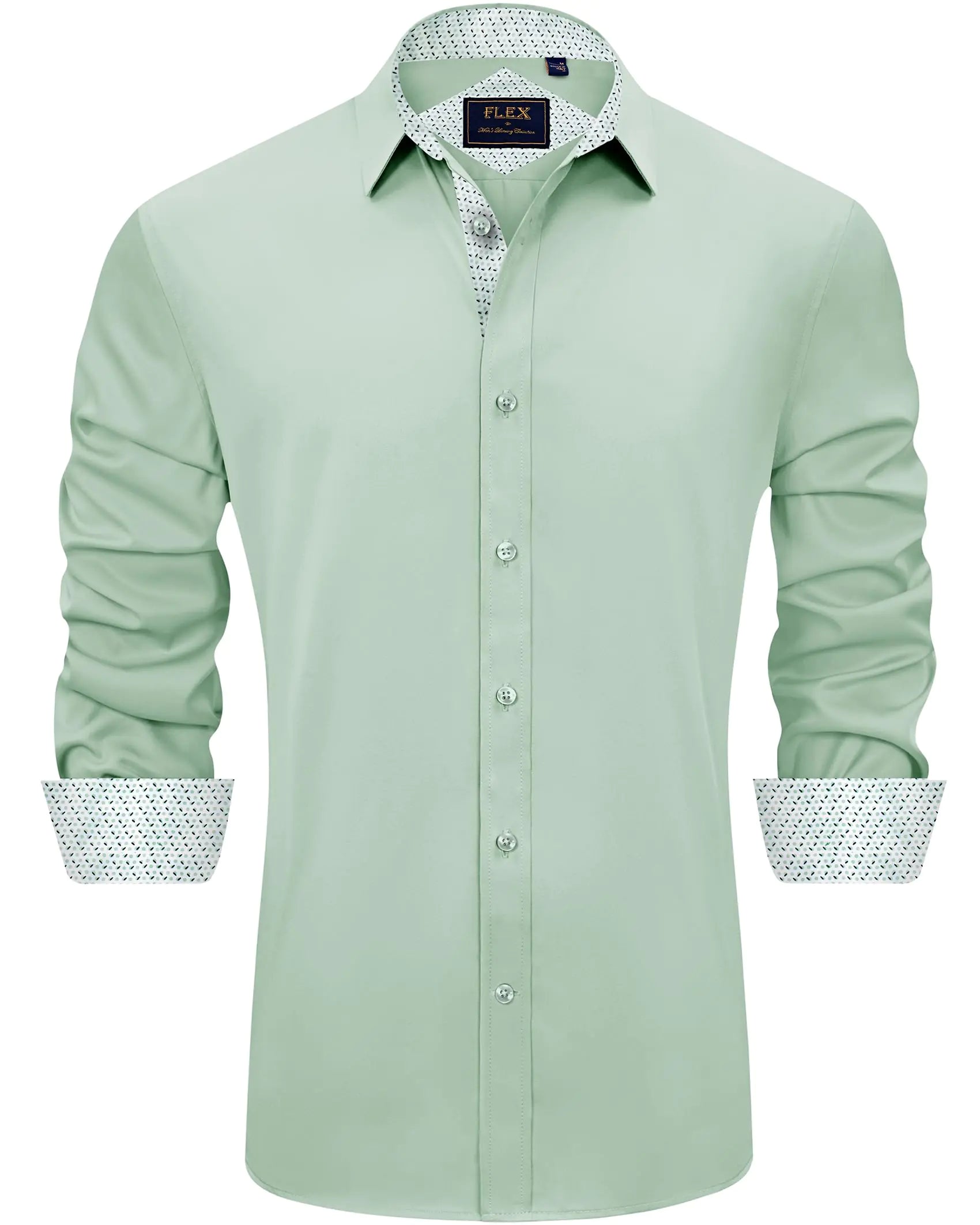 J.VER Men's Wrinkle-Free Casual Dress Shirt