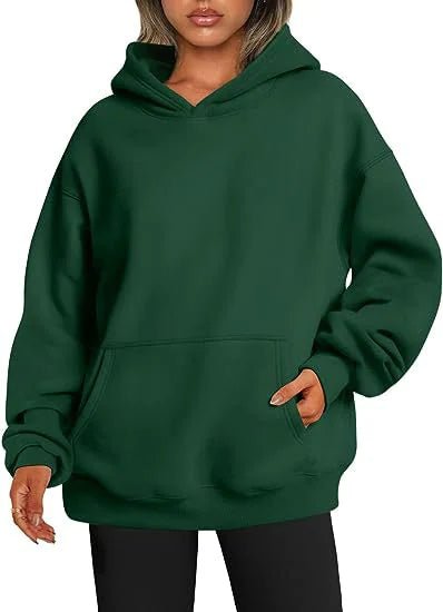 Large Pocket Women Hoodies