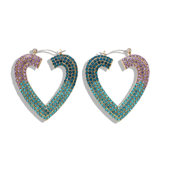 Buy blue Dent Earrings